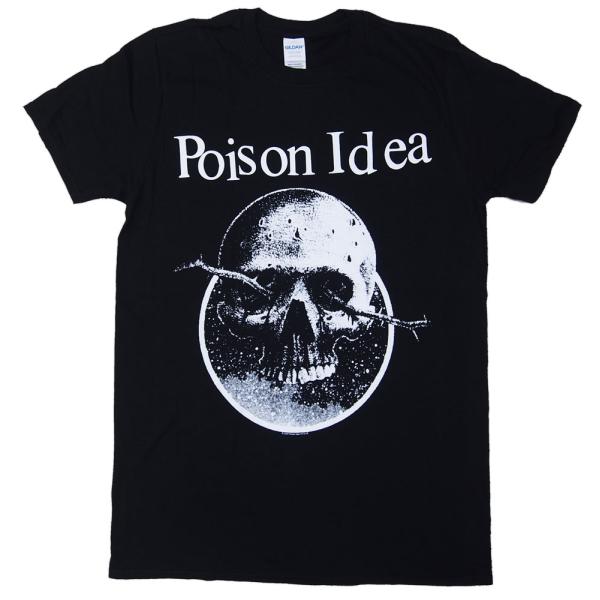 POISON IDEA・ポイズンアイディア・SKULL LOGO・S-XXLサイズ・Tシャツ・ロック...