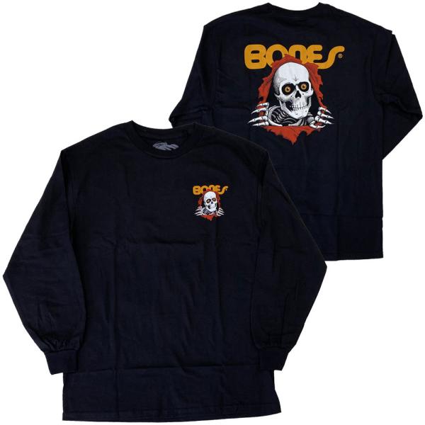 POWELL PERALTA・パウエル・ペラルタ・RIPPER・ブラック・長袖・ロングスリーブ・長袖...