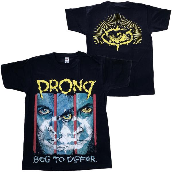 プロング・PRONG・BEG TO DIFFER・EU版・Tシャツ・バンドTシャツ