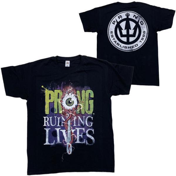 プロング・PRONG・RUINING LIVES・EU版・Tシャツ・バンドTシャツ