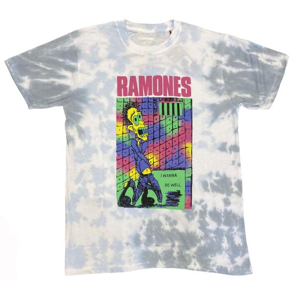 RAMONES・ラモーンズ・ESCAPENY・DIP DYE・むら染め・Tシャツ・バンドTシャツ・エ...