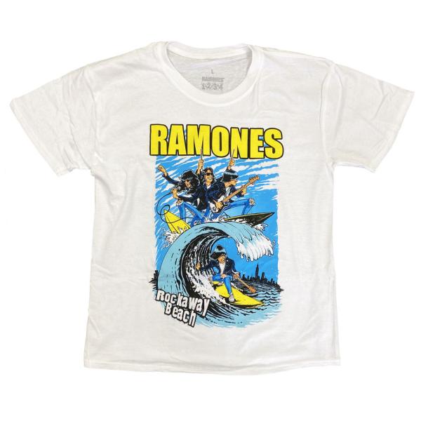 RAMONES・ラモーンズ・ROCKAWAY BEACH・Tシャツ・バンドTシャツ