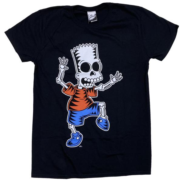 SIMPSONS・シンプソンズ・SKELETON BART・Tシャツ・ キャラクターTシャツ ・オフ...