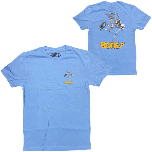 POWELL PERALTA・パウエル・ペラルタ・SKBD SKELTON・ベビーブルー ・Tシャツ