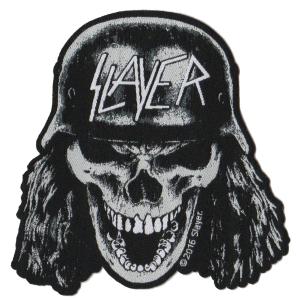 SLAYER   スレイヤー WEHRMACHT SKULL  刺繍ワッペン,パッチ｜dragtrain