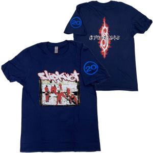 フレイフレイ ヴィンテージバンドTシャツ 再構築ジャケット スリップノット SLIPKNOT・スリップノット・20TH ANNIVERSARY TATTERED & TORN・T