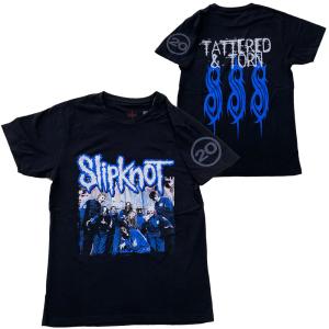 SLIPKNOT・スリップノット・20TH ANNIVERSARY TATTERED & TORN・Tシャツ・ バンドTシャツ｜dragtrain