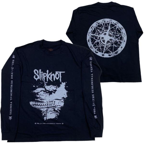 SLIPKNOT・スリップノット・SUBLIMINAL VERSES・長袖・ロングスリーブ・Tシャツ...