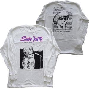 SONIC YOUTH・ソニック ユース・DIRTY・ホワイト・Tシャツ・ロックT