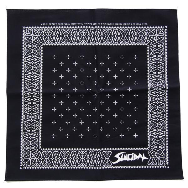 SUICIDAL TENDENCIES・スーサイダルテンデンシーズ・OG BANDANA・ブラック・...