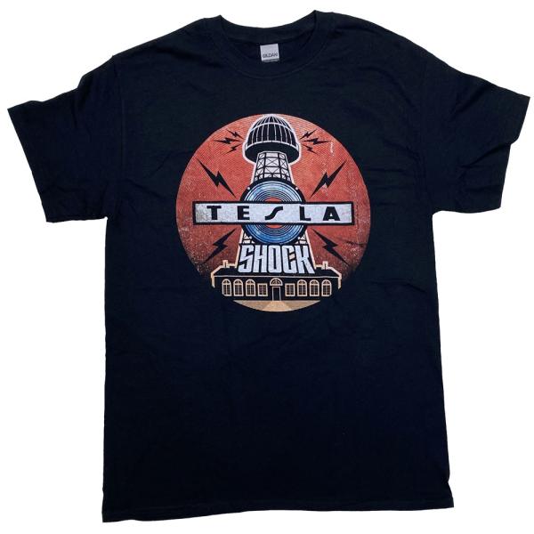 TESLA・テスラ・SHOCK・Tシャツ・ロックTシャツ