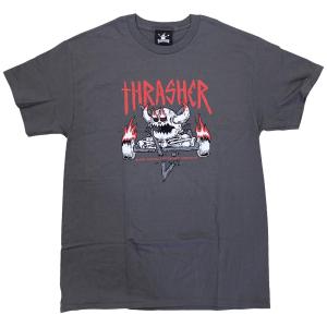 THRASHER（スラッシャー） ・MAGAZINE LOGO 長袖Tシャツ・ロング
