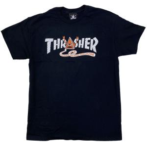 THRASHER（スラッシャー） MAGAZINE・DIAMOND LOGO・パープル・Tシャツ
