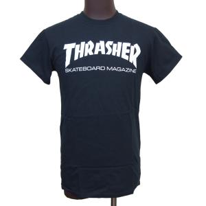 THRASHER MAGAZINE   スラッシャー MAGAZINE LOGO 4色あり　Tシャツ　ステッカープレゼント！｜dragtrain