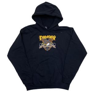 theGazettE THRASHER コラボ パーカー THRASHER x TOY MACHINE GIRLFRIEND HOODIE / BLACK（スラッシャー