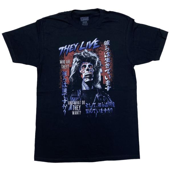 THEY LIVE・ゼイリブ・CONSUME・Tシャツ・映画Tシャツ・オフィシャルTシャツ
