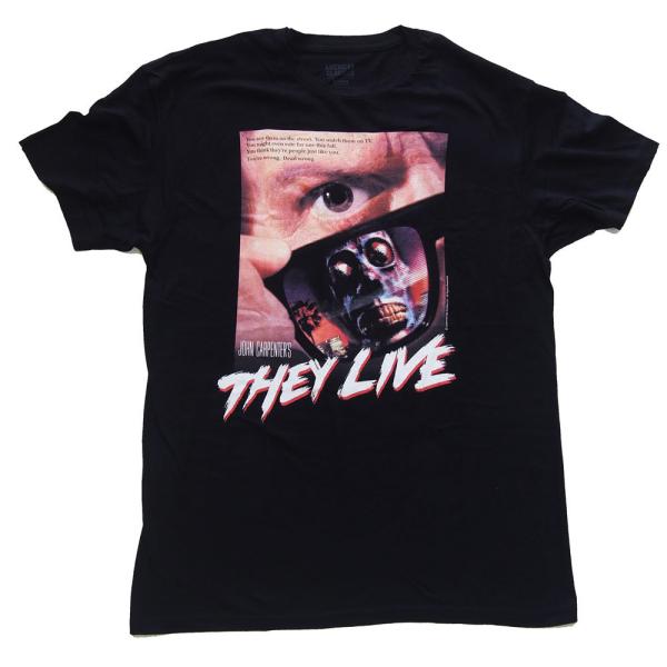 THEY LIVE・ゼイリブ・POSTER・Tシャツ・映画Tシャツ
