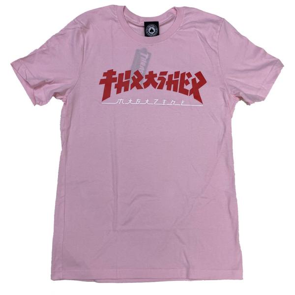 THRASHER・スラッシャー マガジン・GODZILLA LOGO・レディースMサイズ・ Tシャツ...
