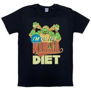 ティーンエイジ・ミュータント・ニンジャ・タートルズ・TEENAGE MUTANT NINJA TURTLES・NINJYA DIET・Tシャツ｜dragtrain