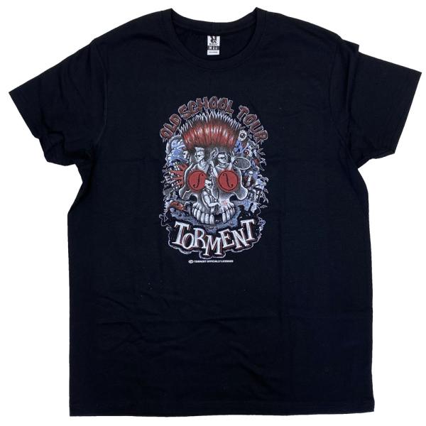 TORMENT・トーメント・OLD SCHOOL TOUR・ブラック・Tシャツ・サイコビリーTシャツ...