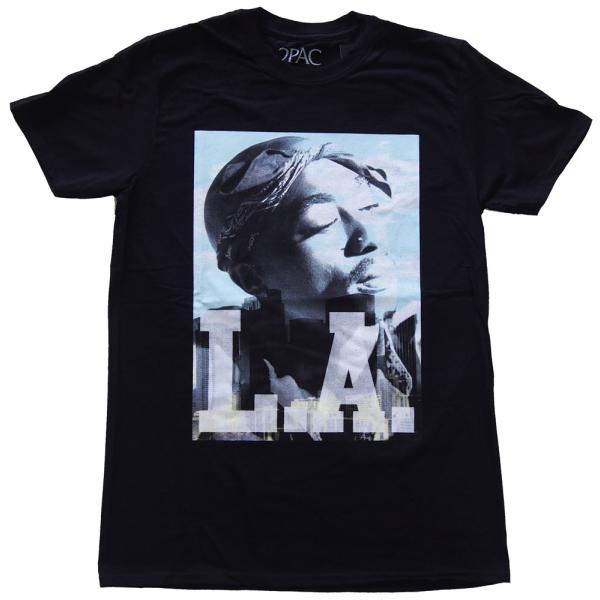 2PAC・TUPAC・LA SKYLINE・Tシャツ・ロックTシャツ