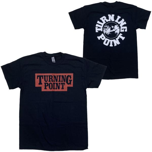 ターニングポイント・TURNING POINT・BLOCK LETTERS・Tシャツ・バンドTシャツ