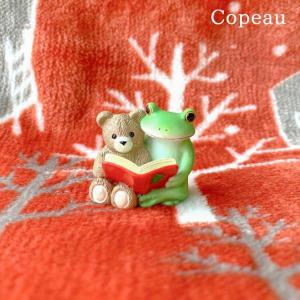 オブジェ カエル 雷様 Copeau （ 置き物 コポー コポタロウ