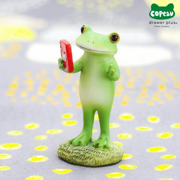 Copeau(コポー） コポー 自撮りするカエル 622503 かえる カエル copeau 雑貨 ...