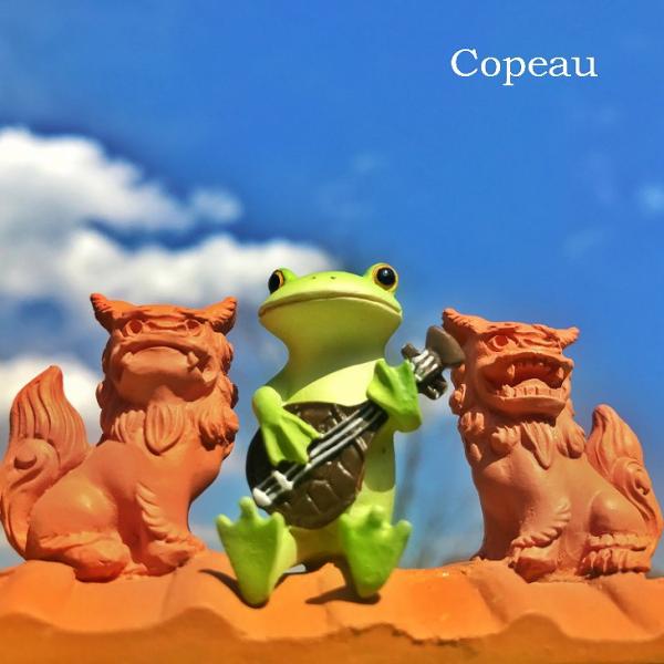 Copeau(コポー） コポー　シーサーとお出迎え 71409 かえる カエル copeau 雑貨 ...