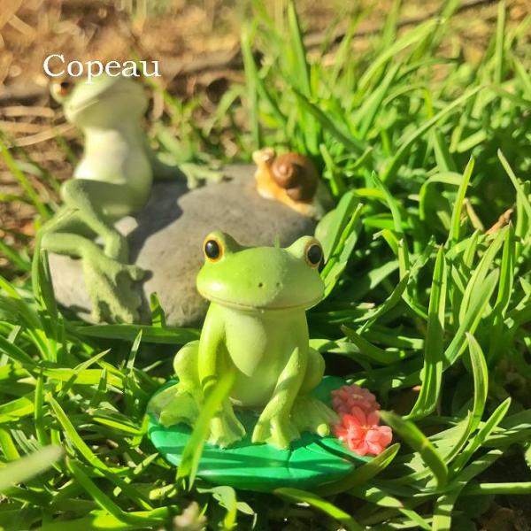 Copeau(コポー） コポー　ミニ　カエル座り 71449 かえる カエル copeau 雑貨 置...