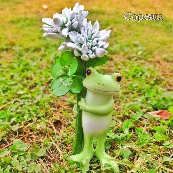Copeau(コポー） コポー　クローバーとカエル 71451 かえる カエル copeau 雑貨 ...
