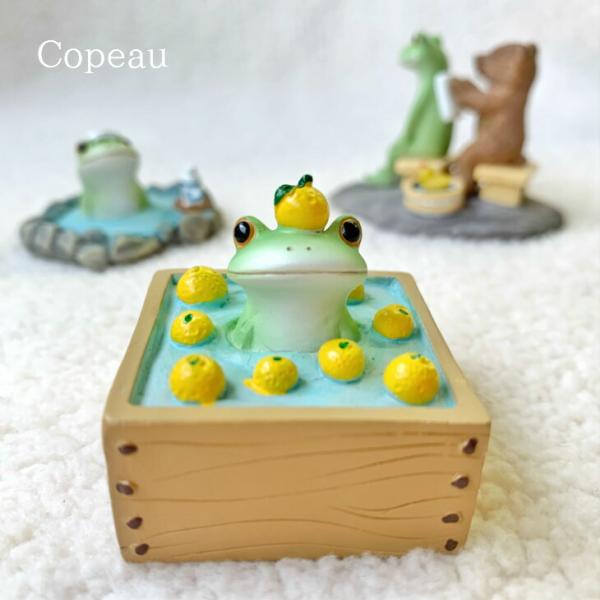 Copeau(コポー） コポー　ゆず湯であったか 72470 かえる カエル copeau 雑貨 置...