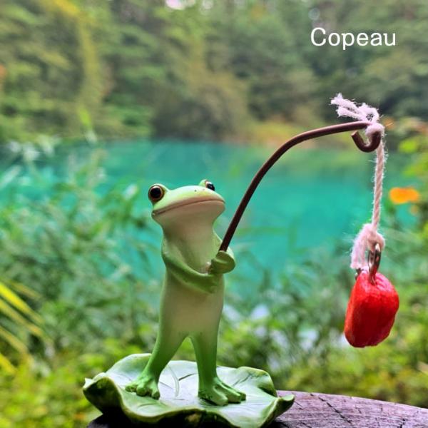 Copeau(コポー） コポー　財布を釣り上げたコポタロウ 72547 かえる カエル copeau...