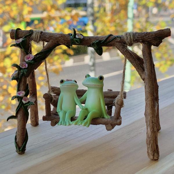 Copeau(コポー） コポー　ゆらゆらベンチカップル 72670 かえる カエル copeau 雑...