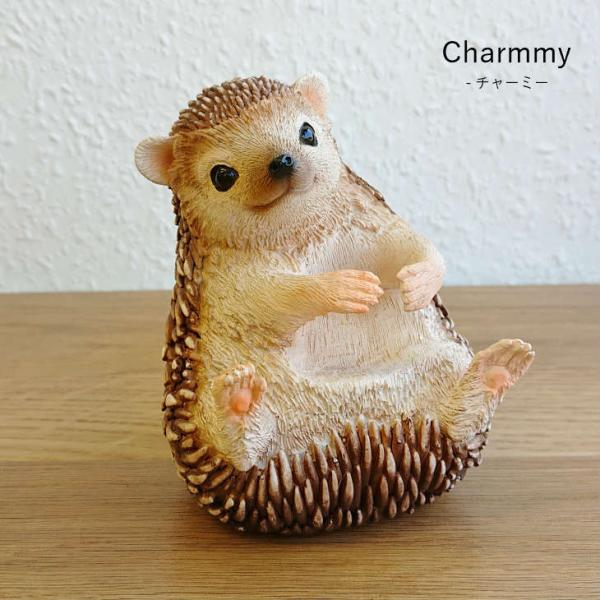 Charmmy(チャーミー) チャーミーレジン　ハリネズミ　ハンコ立て 72793