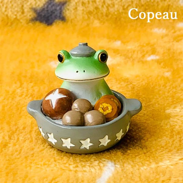 Copeau(コポー） コポーお鍋の中からカエル 73313 かえる カエル copeau 雑貨 置...
