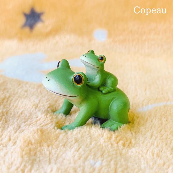 Copeau(コポー） コポー　おんぶする親子カエル 73784 かえる カエル copeau 雑貨...