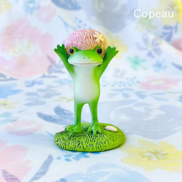 Copeau(コポー） コポー　桜色のアフロカエル 74168 かえる カエル copeau 雑貨 ...