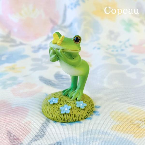 Copeau(コポー） コポー　ちょうちょとカエル 74173 かえる カエル copeau 雑貨 ...