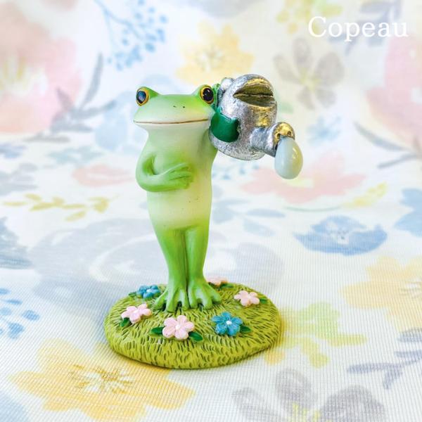 Copeau(コポー） コポー　水をかけるカエル 74176 かえる カエル copeau 雑貨 置...