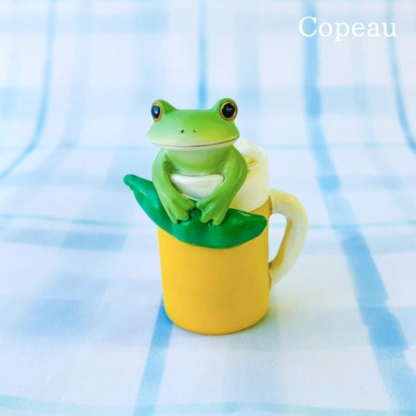 Copeau(コポー） コポー　一杯いかが？ 74193 かえる カエル copeau 雑貨 置き物...