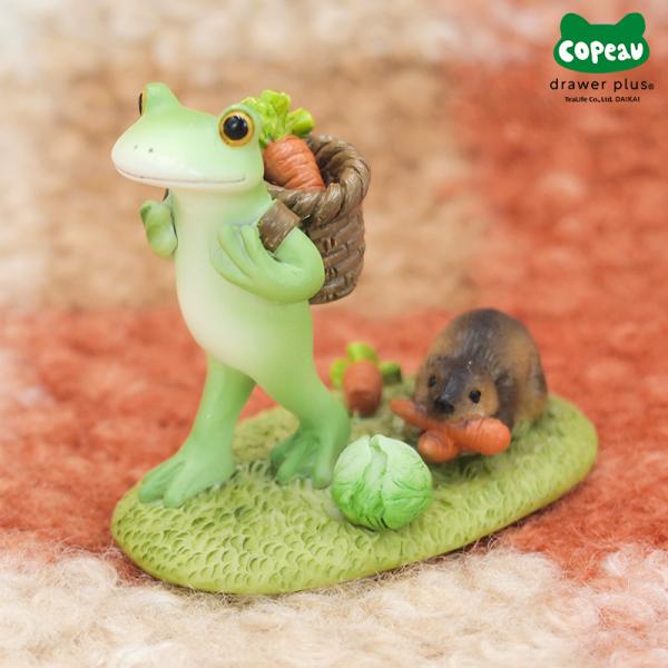 コポー カエル かえる 雑貨 マスコット 置物 Copeau(コポー） ビーバーとおっちょこちょいカ...