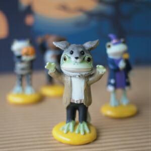 Copeau(コポー） コポー　ハロウィン狼コポタロウ かえる カエル copeau 雑貨 置き物 ...
