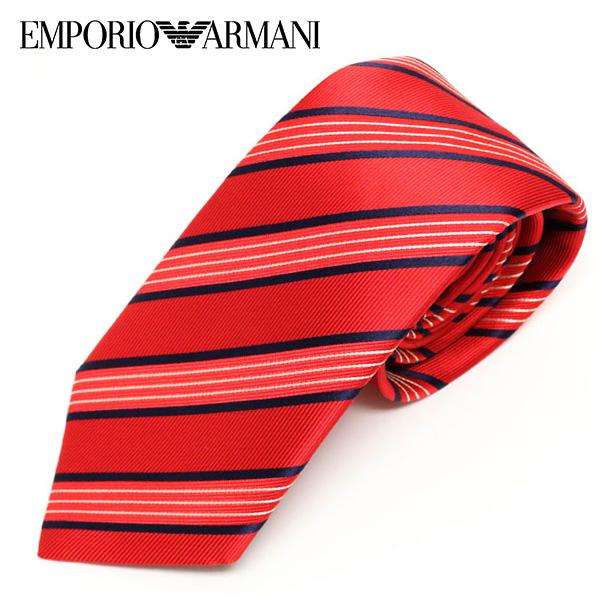 エンポリオアルマーニ EMPORIO ARMANI  ネクタイ necktie EA【RED】 34...