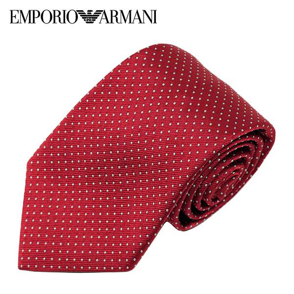 エンポリオアルマーニ EMPORIO ARMANI  ネクタイ necktie【RED】 34018...