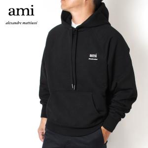 アミアレクサンドルマティッシAMI AlexandreMattiussiパーカー AMI Alexandre Mattiussi アミ アレクサンドル マテュッシ メンズ ロゴ