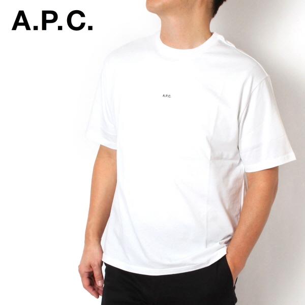 2025SSモデル アーペーセー A.P.C. MICRO LOGO スモールロゴプリント Tシャツ...