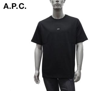 アーペーセー A.P.C.  メンズ KYLE Tシャツ【NOIR/ブラック】 H26929 COEIO LZZ/【2023SS】m-tops｜drawers