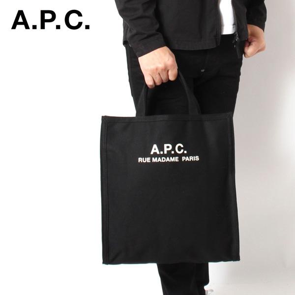 24春夏モデル アーペーセー A.P.C.  メンズ RECUPERATION キャンバス トートバ...