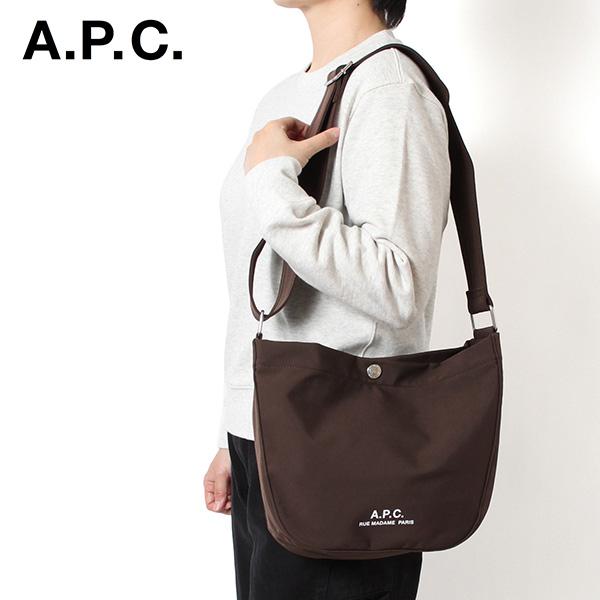 25AWモデル アーペーセー A.P.C. レディース JOURNAL ナイロン スモールバッグ【C...
